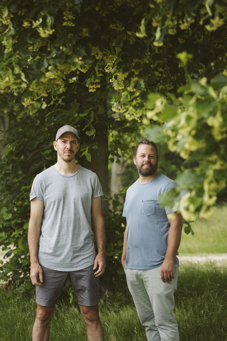 Jan Maier und Tobias Becker (von links). 