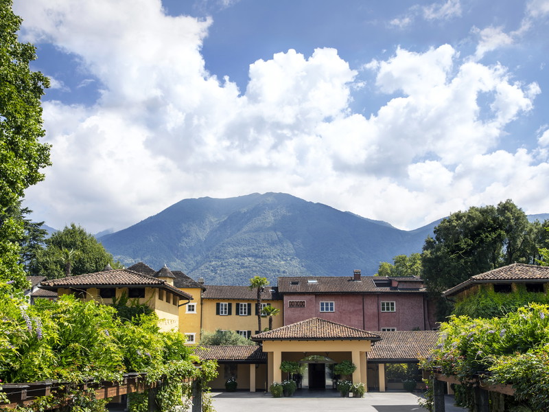 Die Einfahrt zum «Castello del Sole».