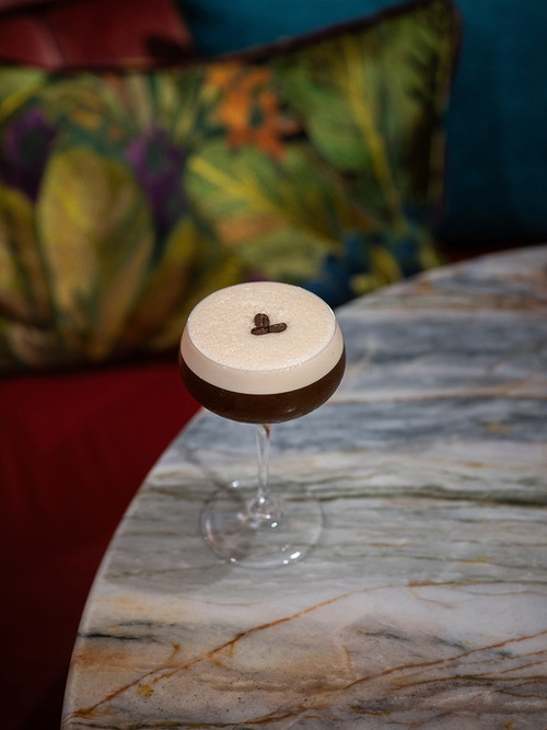 Der Espresso Martini von Head Mixologist Marcus Volsa.