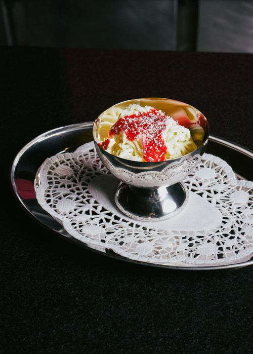 Spaghetti-Eis