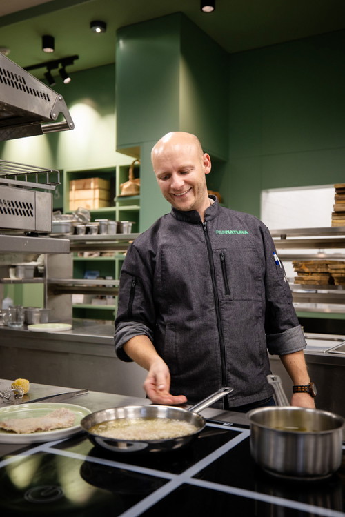 Küchenchef Stefan Pichler.