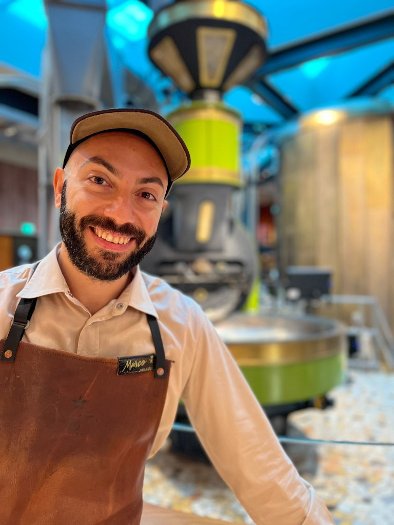 Marco de Mitri ist Coffee Roaster aus Leidenschaft.