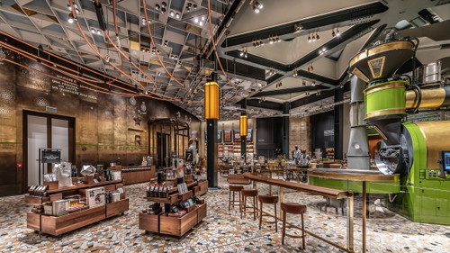 Die Starbucks Reserve Roastery in Mailand.