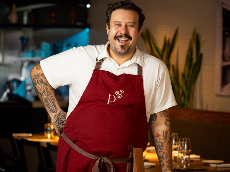 Brasilianischer Spitzenkoch Caio Soter zu Besuch in Wien.