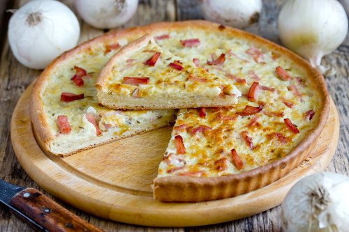 Ein hausgemachter Zwiebelkuchen – deftig aber wohltuend!
