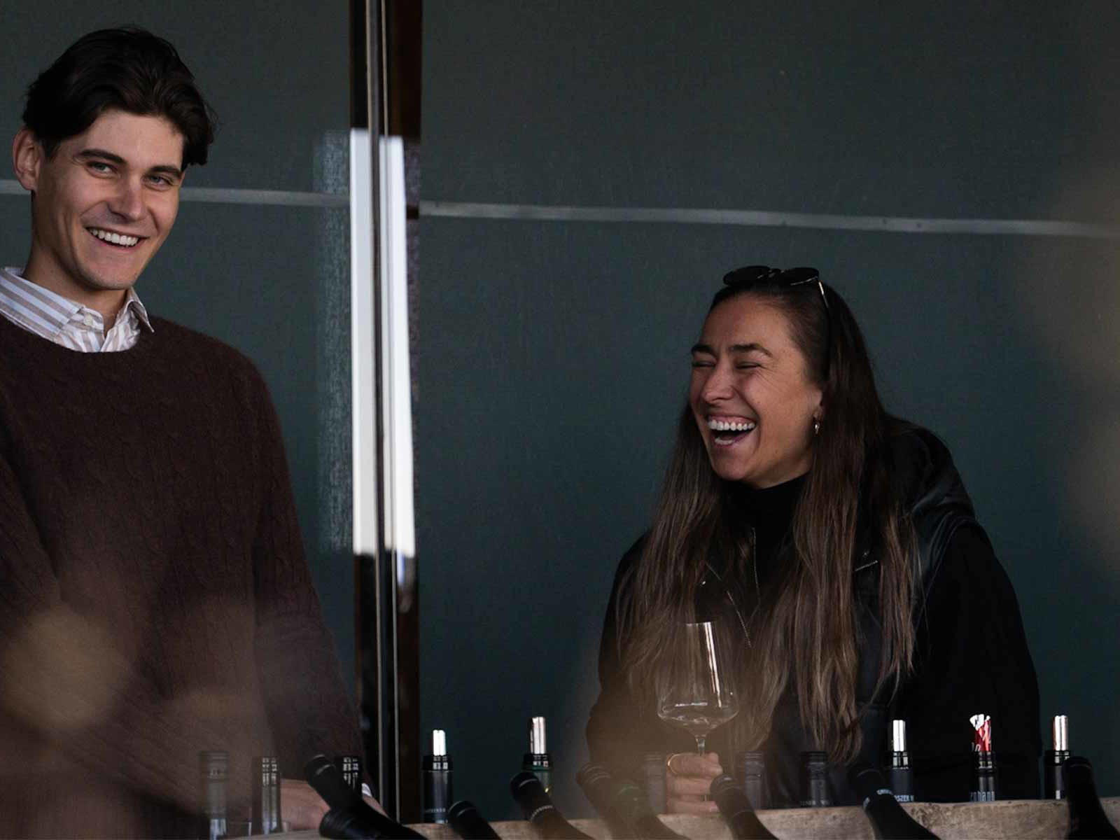 Clemens Krutzler mit Julia Wachter.