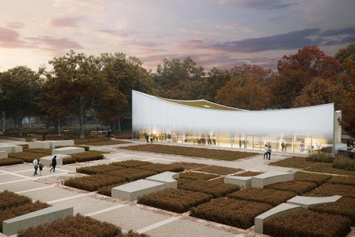 Der neue Pavillon Nicolas Ruinart.