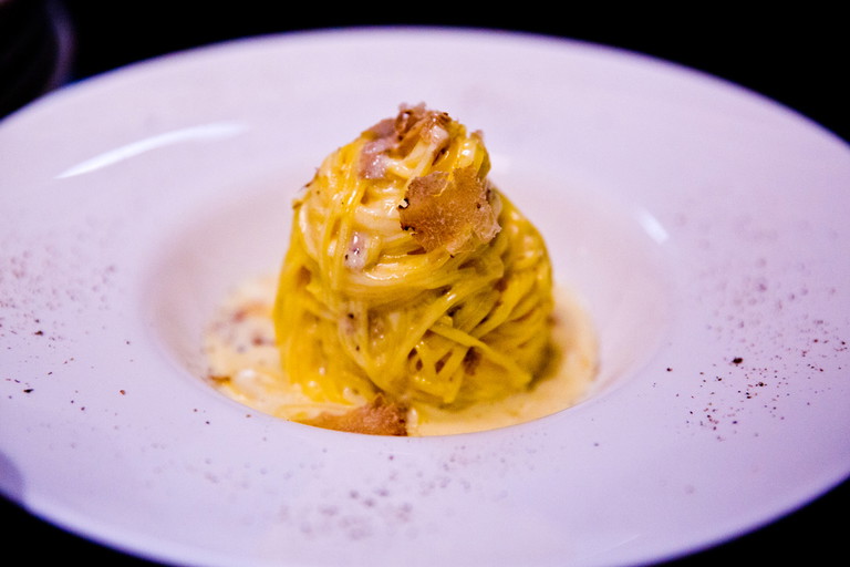 Tagliolini mit Trüffel.