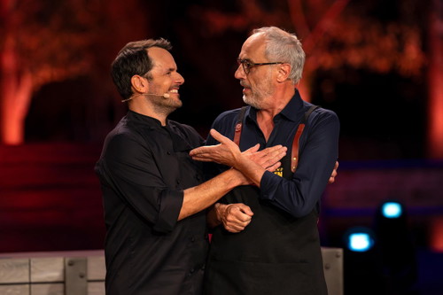 Steffen Henssler (l.), Christian Rach.