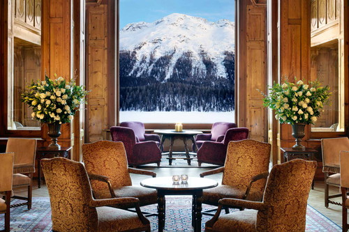 »Badrutt’s Palace« in St. Moritz.