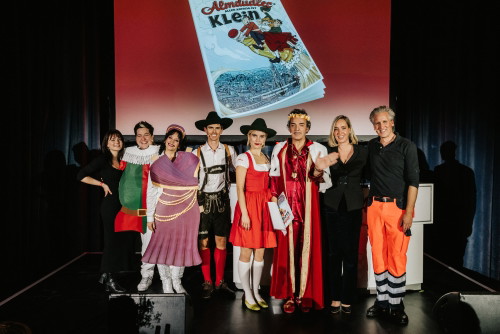 Jessica Veit, Jakob Semotan, Ursula Pfitzner, Lukas Strasser, Lena Ruziczka, Thomas Klein, Nadja Bernhard und Johann Philipp Spiegelfeld.