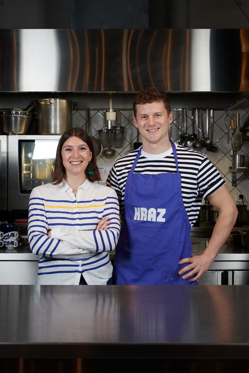 Mathilde und Clément führen das «kraz» an der Molkenstrasse 20.