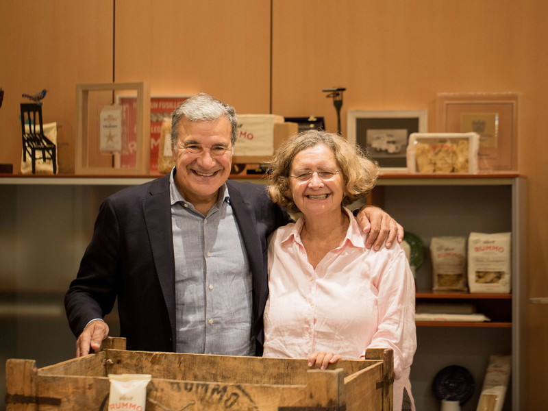 Die Geschwister Cosimo und Lucia Rummo in Benevento.