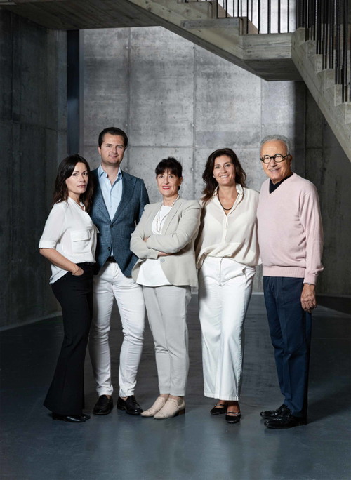 Family-Power: Rossana, Giovanni, Lucia, Gaia und Angelo Gaja. 