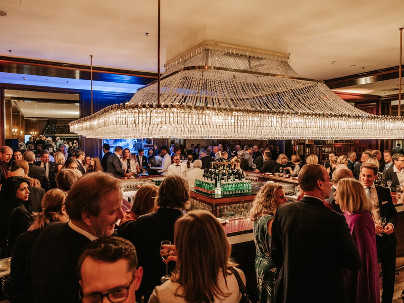 Die prunkvolle »Intermezzo Bar« im Hotel InterContinental.