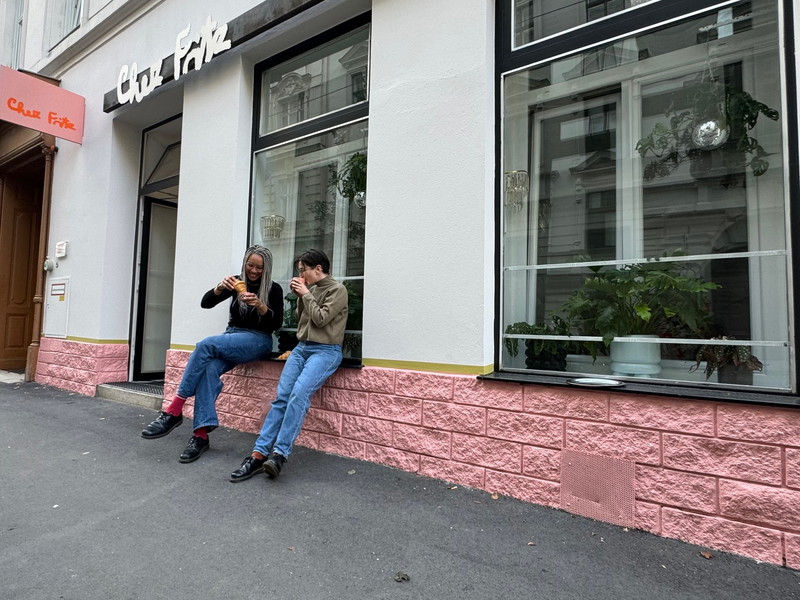 Isabella Hofmann und Arik Mähr eröffnen das »Chez Fritz«.