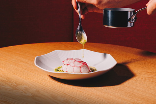 Ceviche vom Wolfsbarsch