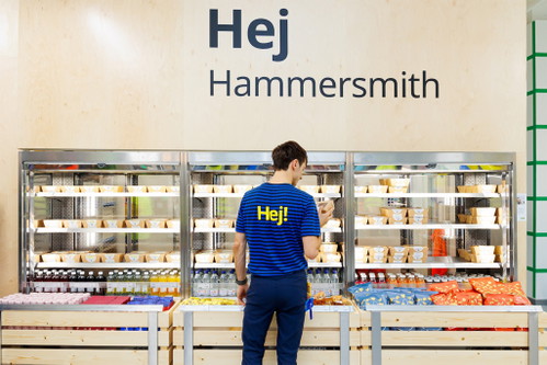 Das neue IKEA Restaurant in London. 