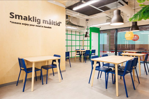 Das neue IKEA Restaurant in London. 