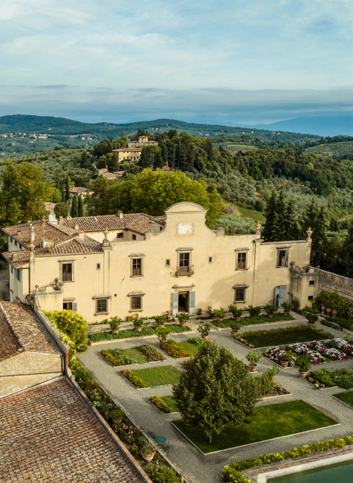 Villa Cigliano in  San Casciano: Hier entsteht einer von Antinoris neuen Gran Selezione. 