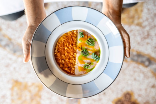 Risotto »alla Hemingway« – Piatto d'autore aus dem »Club del Doge« im Gritti.