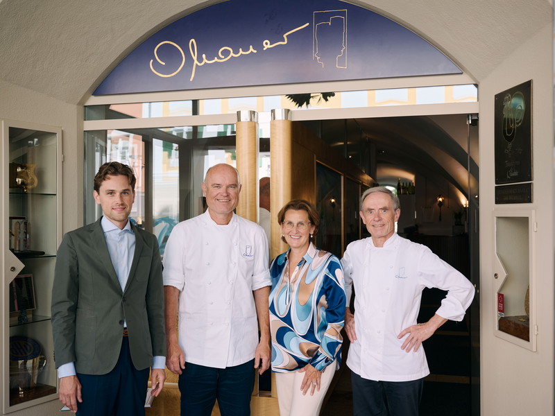 Family-Business: Berthold, Rudi, Geli und Karl Obauer.
