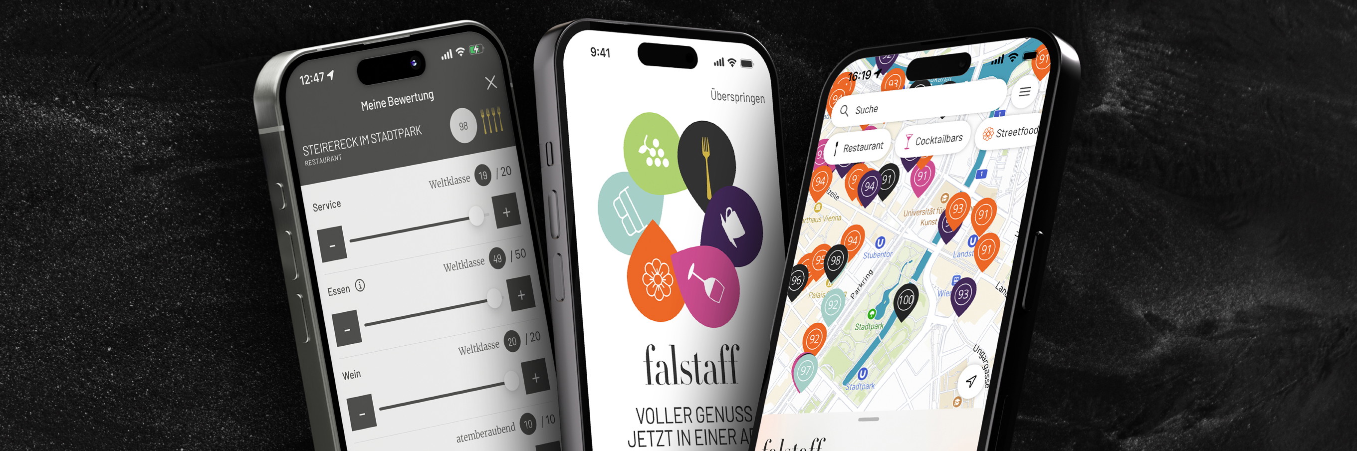 Falstaff-Apps fürs iPhone und Android - Falstaff