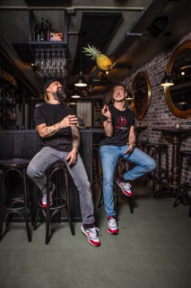 Bartenders Salvo and Rick of Bar Break