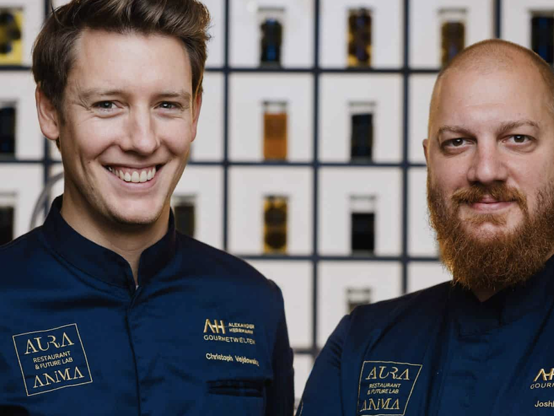 Joshi Osswald und Christoph Vejdovsky