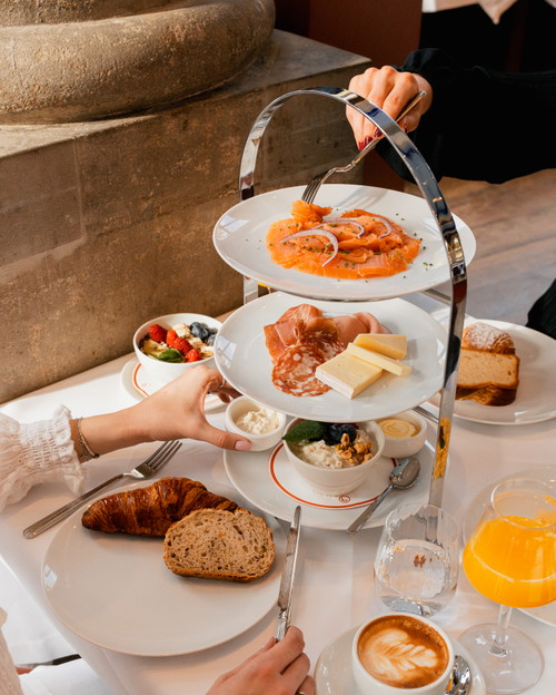 Der Sonntagsbrunch.  