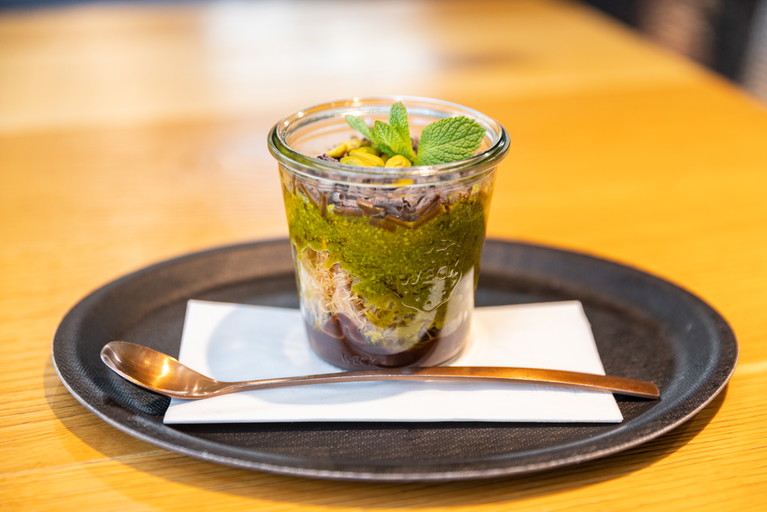 Dubai-Schokoladen-Dessert.