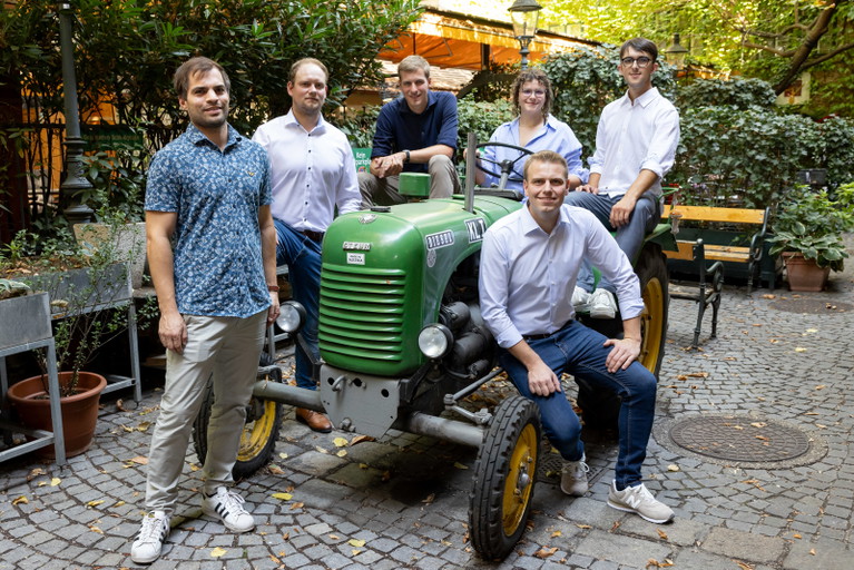 Die Jungwinzer:innen der Schlossquadrat-Trophy 2024.