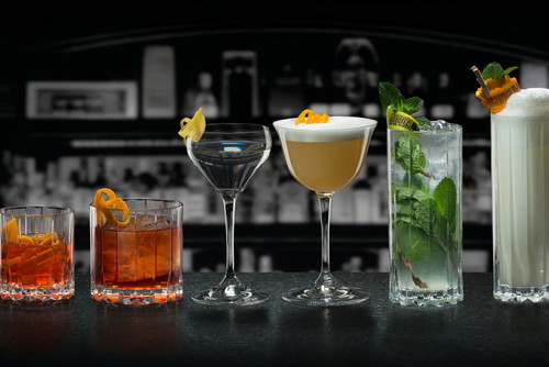 Die Stücke der Riedel »Drink Specific Glassware«.