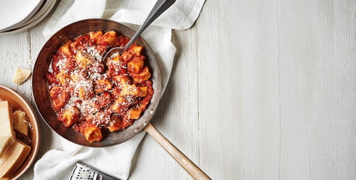 Selvinas Gnocchi con Salsicce.