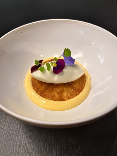 Eine Dessert-Kreation von Michèle Meier.