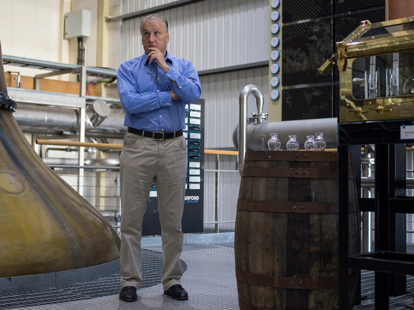 Mark Reynier ist einer der innovativsten Köpfe der Whisky-Welt. Doch seine Waterford Distillery in Irland steht nun kurz vor dem Aus. 