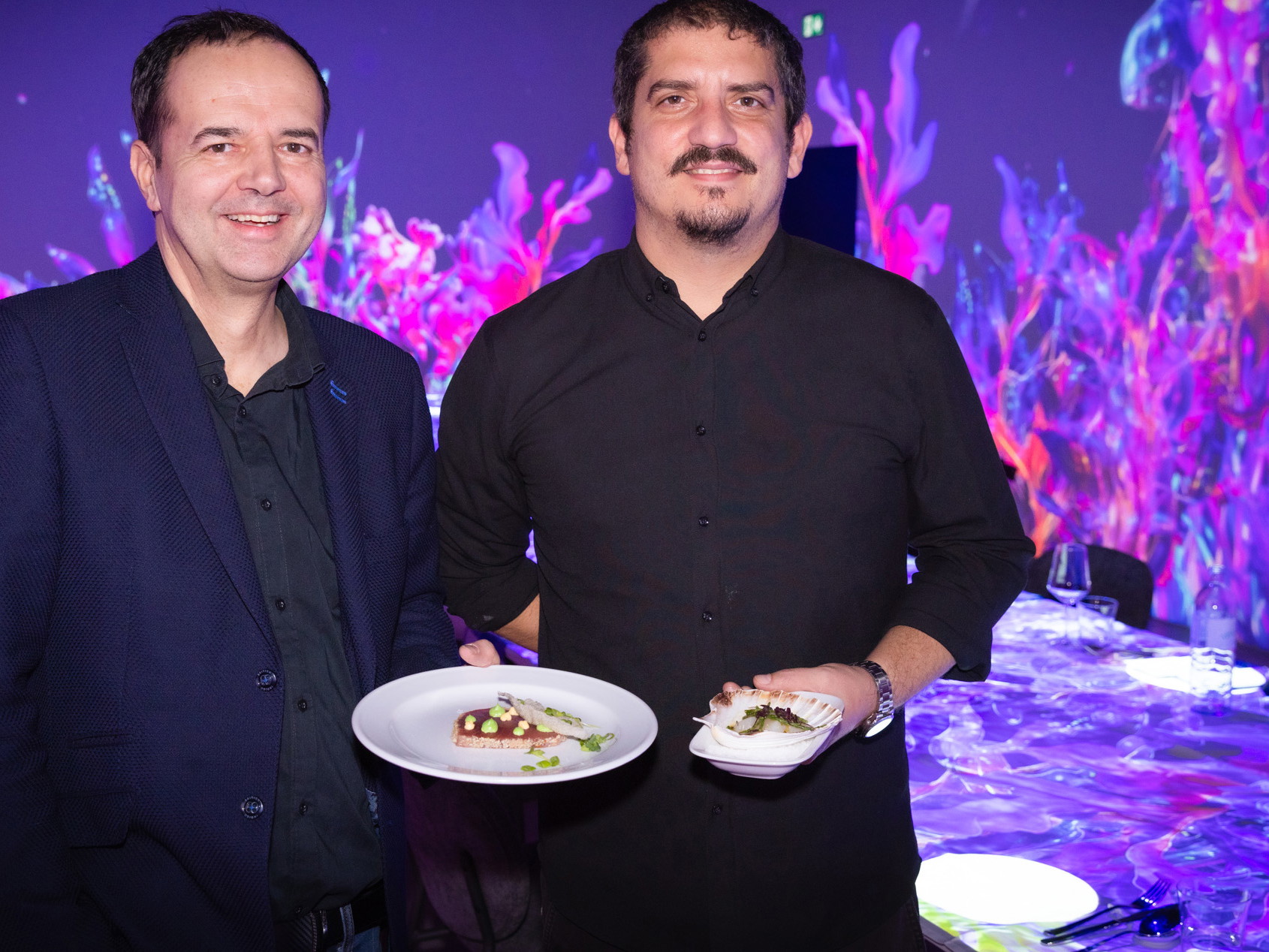 Markus Beyr und Mile Palikukovski.