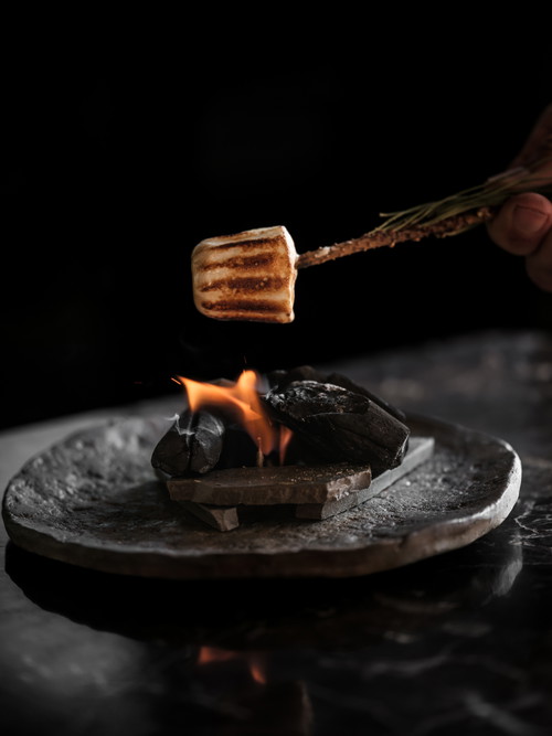 Der Marshmallow-Lutscher.