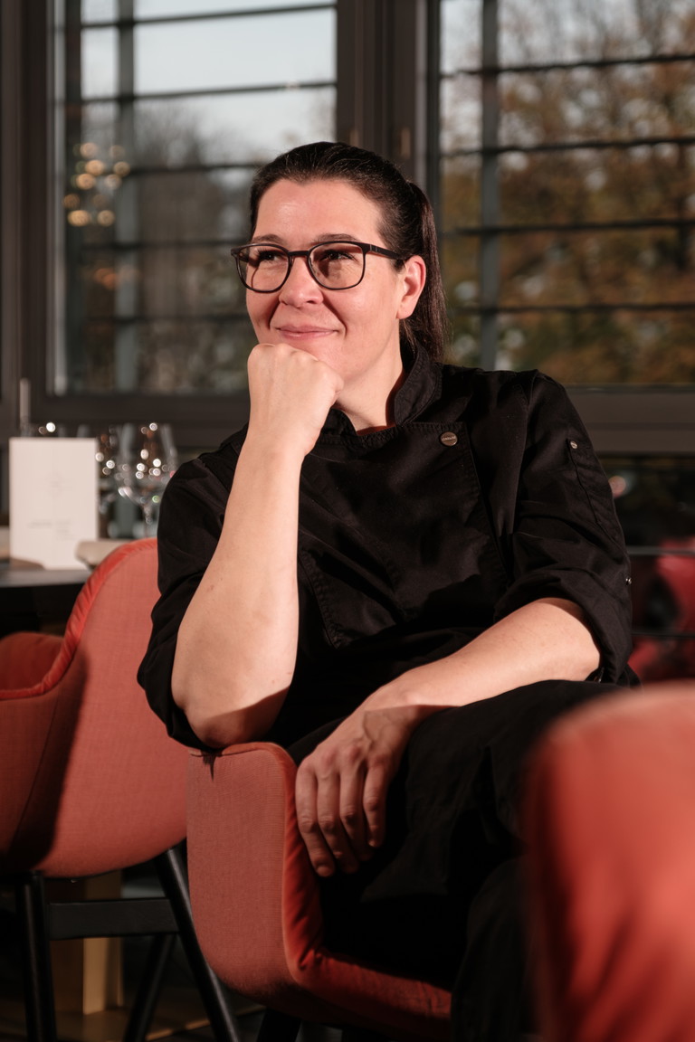Die Sterneköchin Michèle Meier.