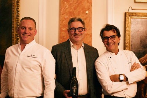 Mike Wehrle (l.), Benoît Gouez (Mitte) und Yannick Alléno (r.).