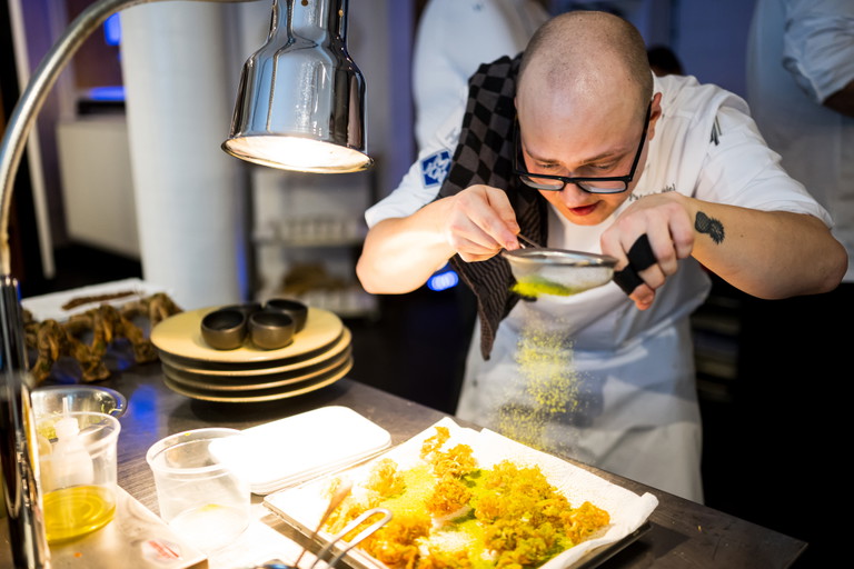 Patrik Ködel, Küchenchef im Stuttgarter Restaurant »Hallo Emil«