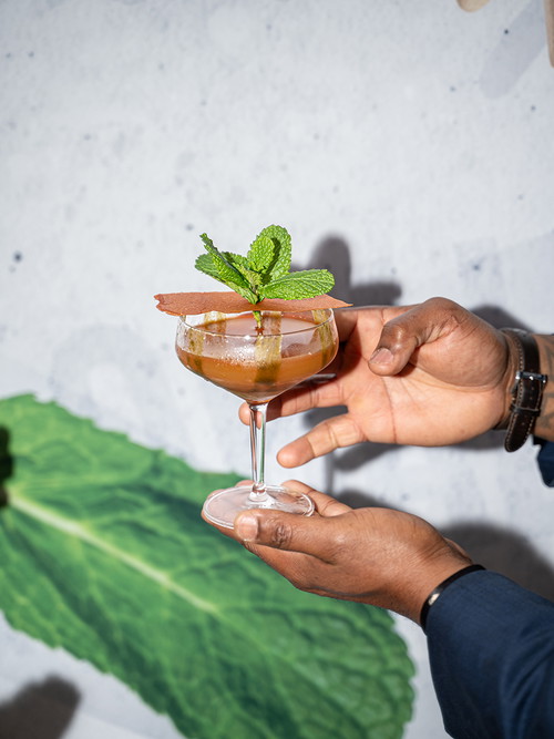 Jerome Poschmann aus der »Faces Bar« in Essen mixte sich mit dem »Trinidad Trinity« auf den dritten Platz.