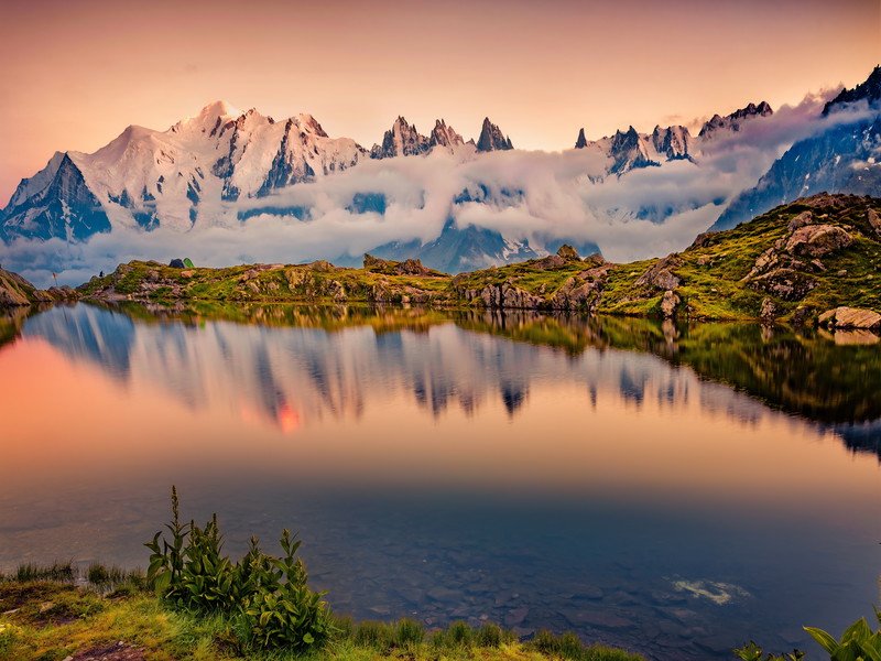 Platz 1: Der Mont Blanc in Frankreich