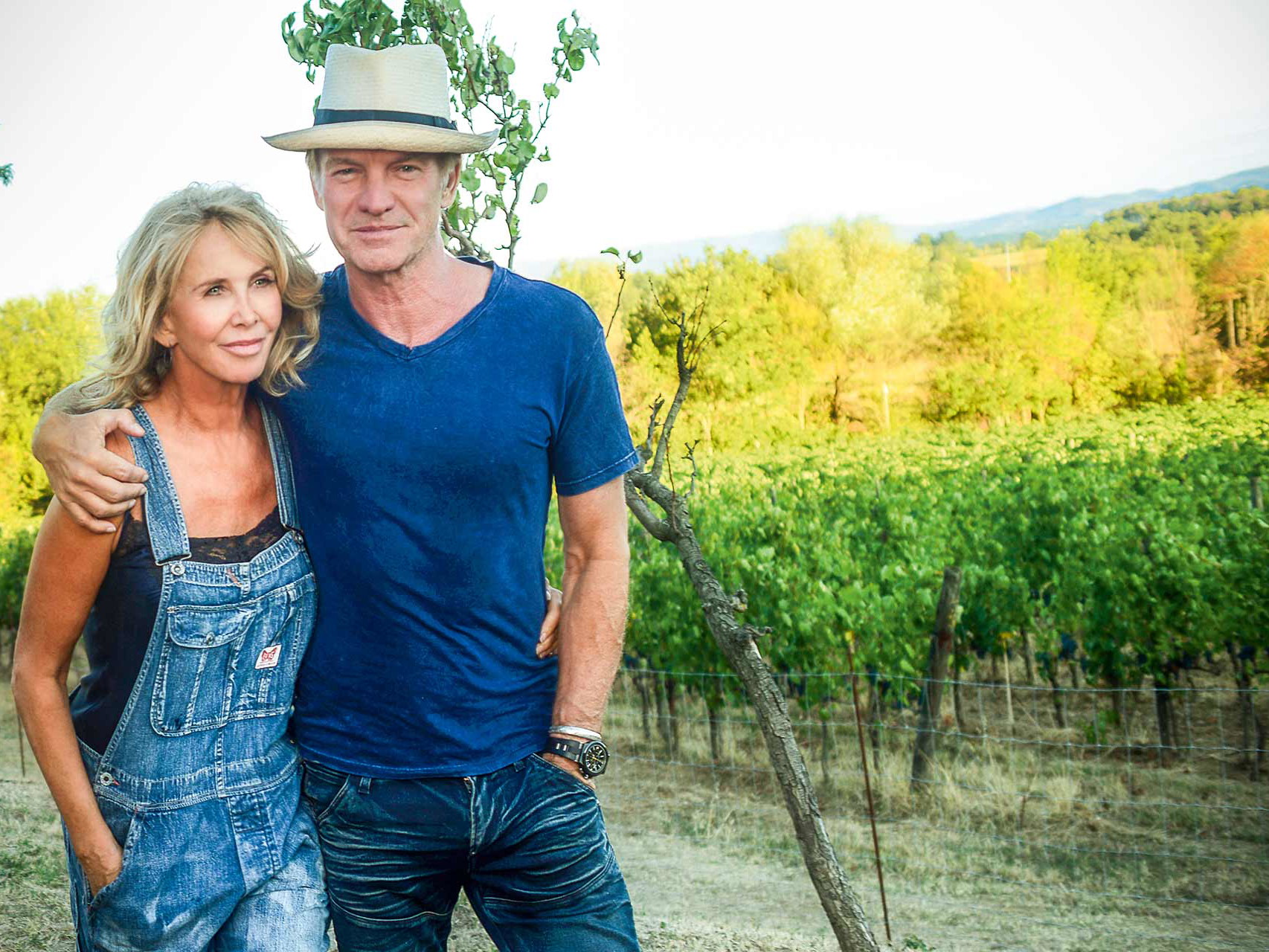 Trudie Styler mit Sting.