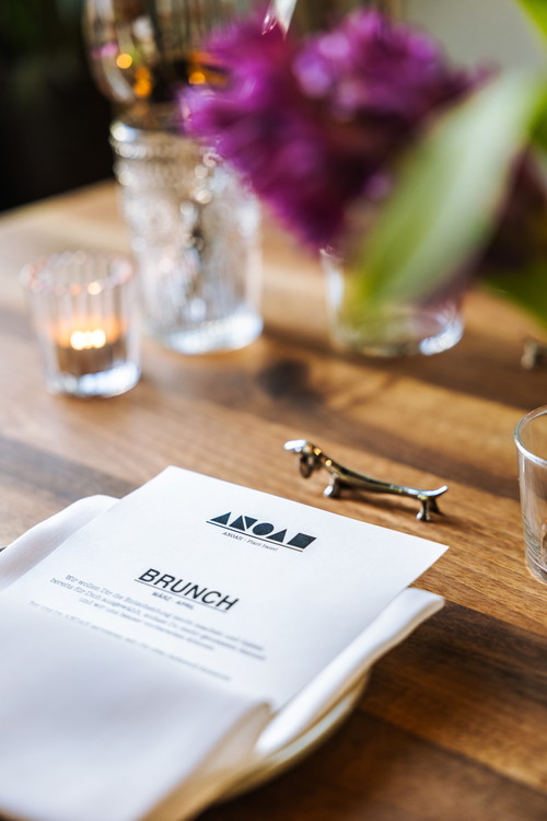 Am Wochenende gibt es auch Brunch im «ANOAH».