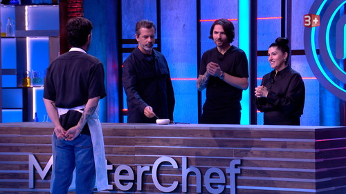 Die Jury: Andreas Caminada, Nenad Mlinarevic und Elif Oskan.