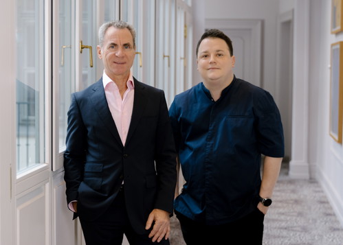 Martin Lenikus und Küchenchef István Törzsök.