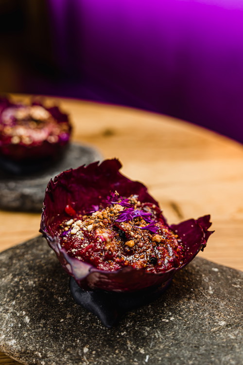 Purple Rain – Noahs Signature Dish.