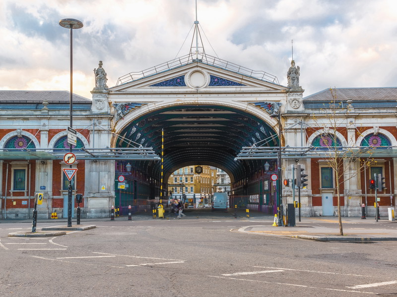 Smithfield Market in London.