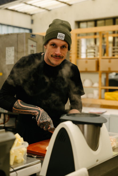 Livio Felber am Werk.